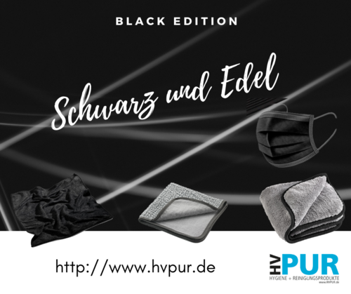 Black Edition - Schwarz und Edel